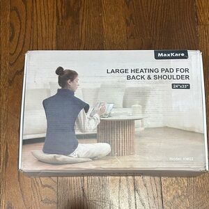 Large Heating Pad for Back & Shoulder - Blue